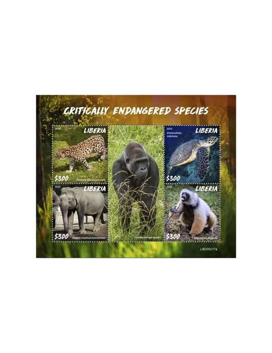 n° 6333/6336 - Timbre LIBERIA Poste