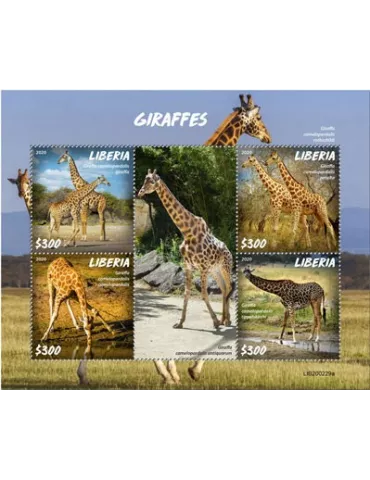 n° 6381/6384 - Timbre LIBERIA Poste