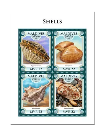 n° 6266/6269 - Timbre MALDIVES Poste