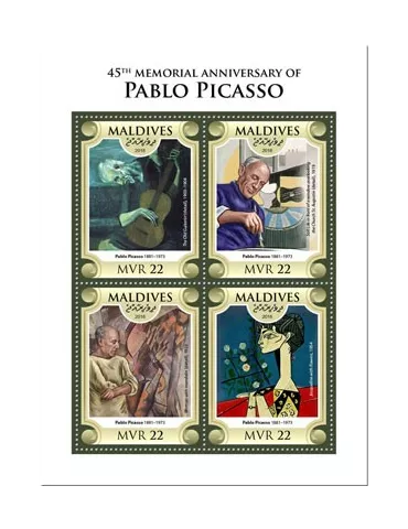 n° 6274/6277 - Timbre MALDIVES Poste