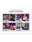 n° 6342/6345 - Timbre MALDIVES Poste
