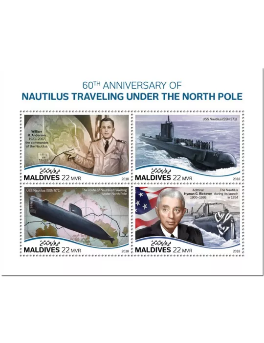 n° 6362/6365 - Timbre MALDIVES Poste