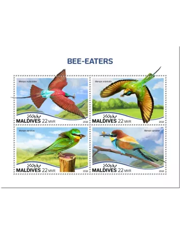 n° 6370/6373 - Timbre MALDIVES Poste
