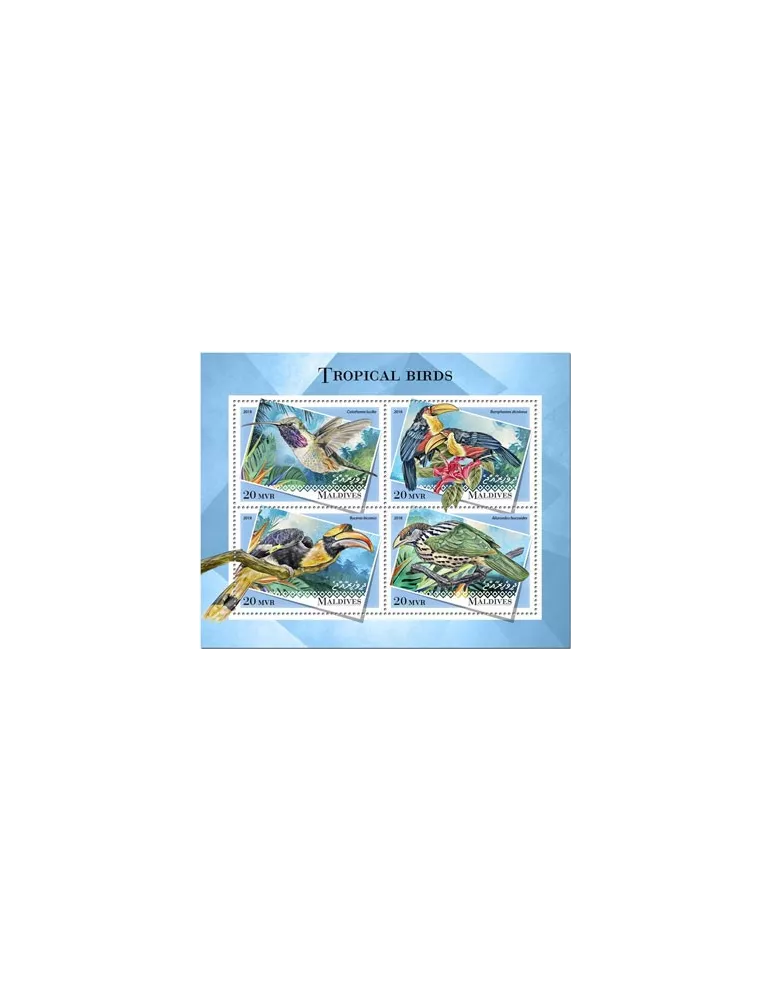 n° 6378/6381 - Timbre MALDIVES Poste