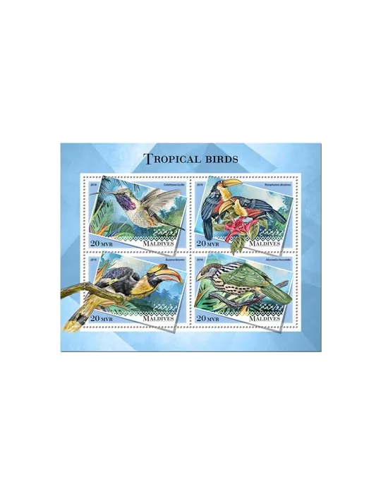 n° 6378/6381 - Timbre MALDIVES Poste