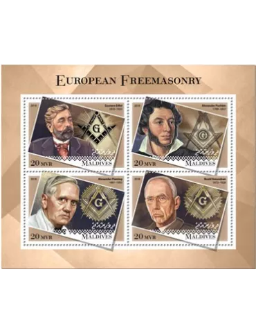 n° 6394/6397 - Timbre MALDIVES Poste