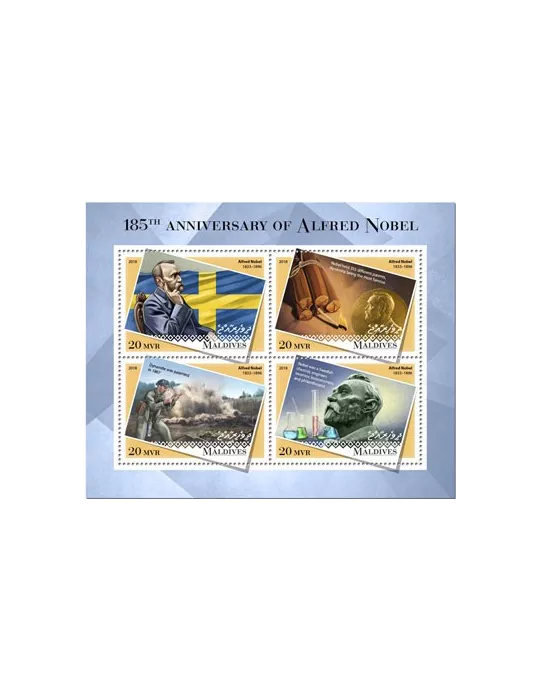 n° 6418/6421 - Timbre MALDIVES Poste