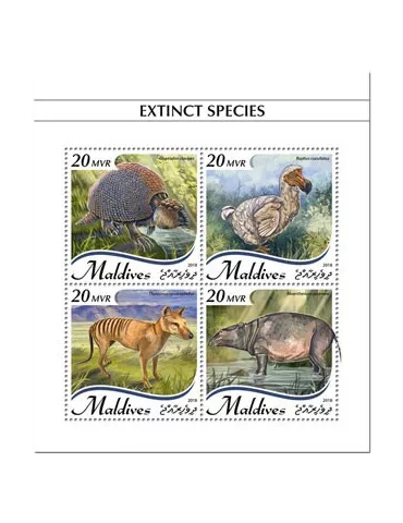 n° 6454/6457 - Timbre MALDIVES Poste