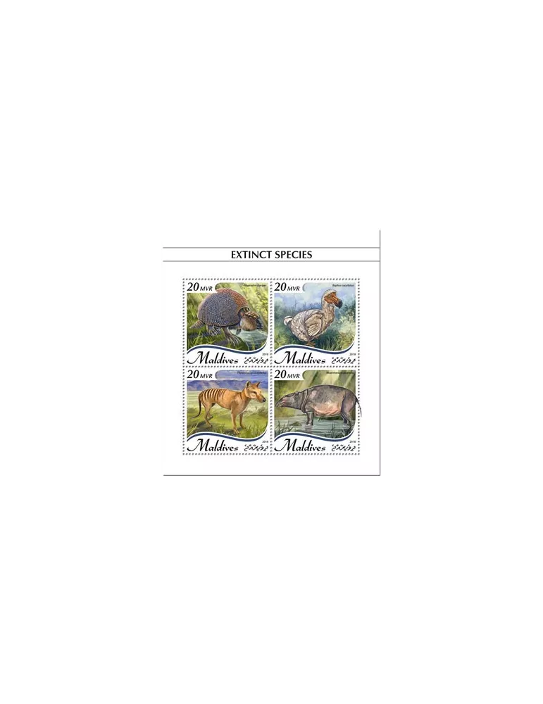 n° 6454/6457 - Timbre MALDIVES Poste