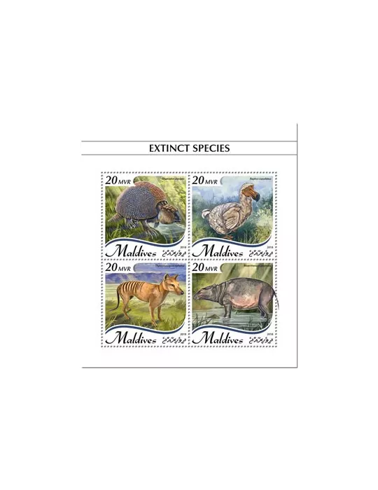 n° 6454/6457 - Timbre MALDIVES Poste