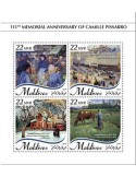 n° 6466/6469 - Timbre MALDIVES Poste