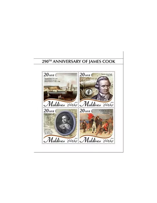 n° 6470/6473 - Timbre MALDIVES Poste