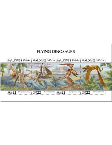 n° 6534/6537 - Timbre MALDIVES Poste