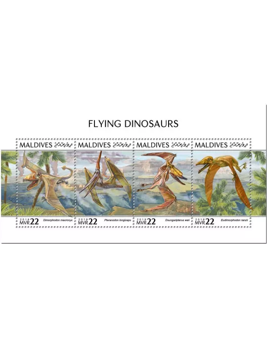 n° 6534/6537 - Timbre MALDIVES Poste