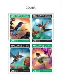 n° 6555/6558 - Timbre MALDIVES Poste