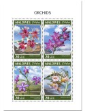 n° 6563/6566 - Timbre MALDIVES Poste