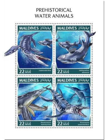 n° 6567/6570 - Timbre MALDIVES Poste