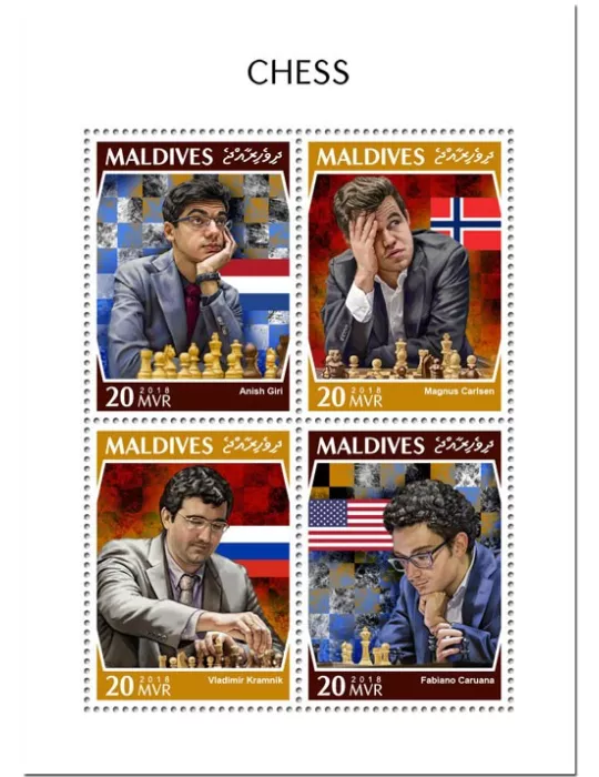 n° 6579/6582 - Timbre MALDIVES Poste