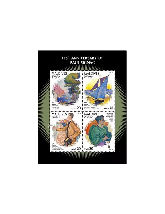 n° 6619/6622 - Timbre MALDIVES Poste