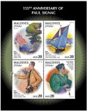 n° 6619/6622 - Timbre MALDIVES Poste