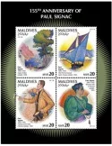n° 6619/6622 - Timbre MALDIVES Poste