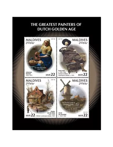 n° 6639/6642 - Timbre MALDIVES Poste