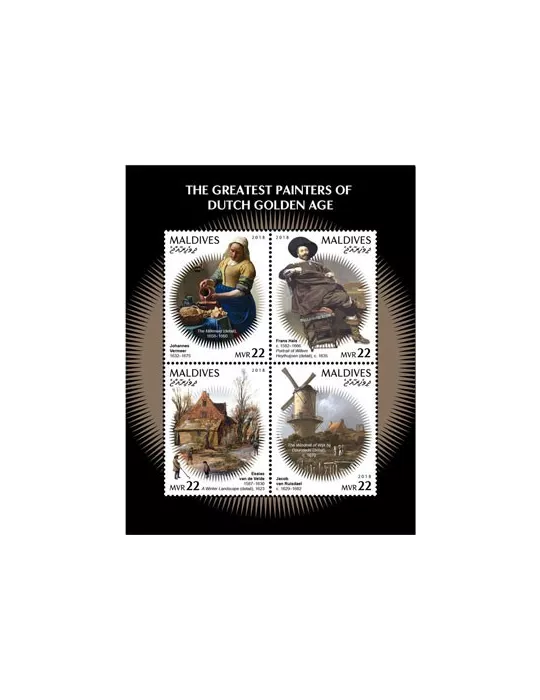 n° 6639/6642 - Timbre MALDIVES Poste