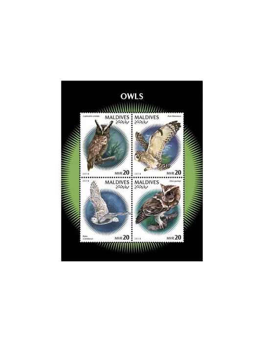 n° 6663/6666 - Timbre MALDIVES Poste
