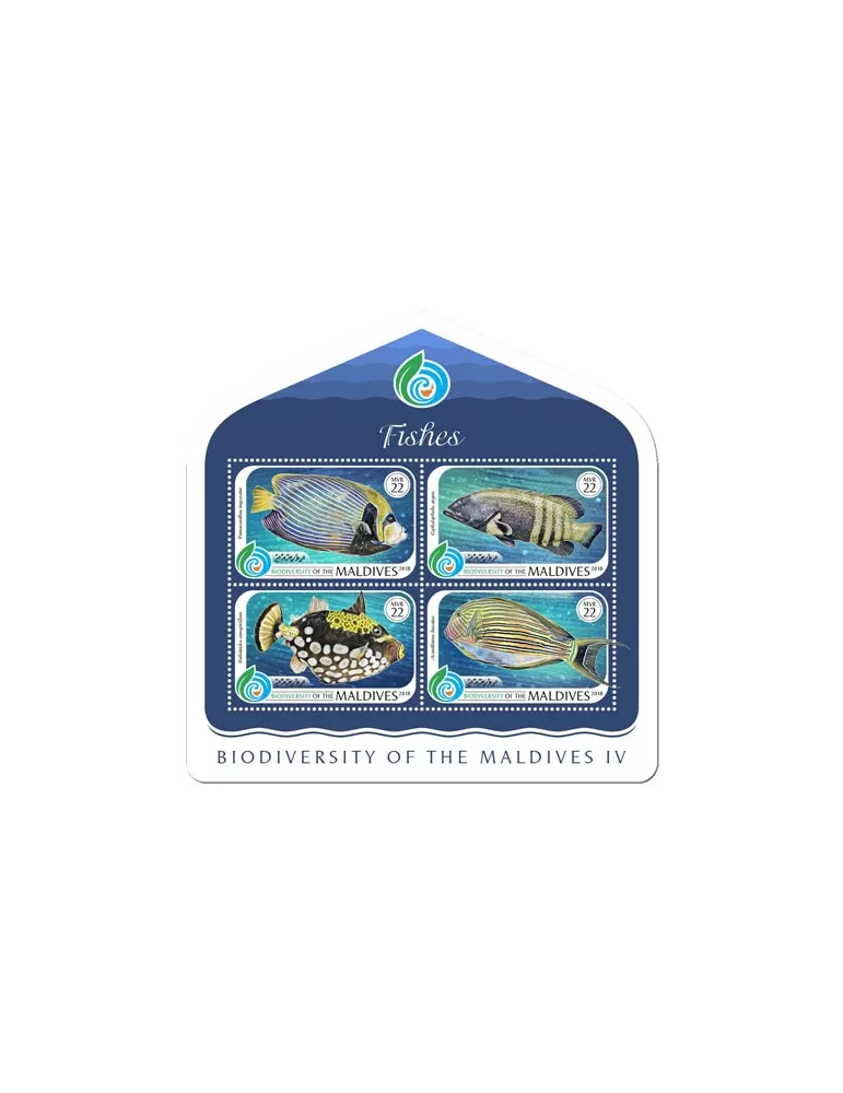 n° 6671/6674 - Timbre MALDIVES Poste