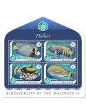 n° 6671/6674 - Timbre MALDIVES Poste