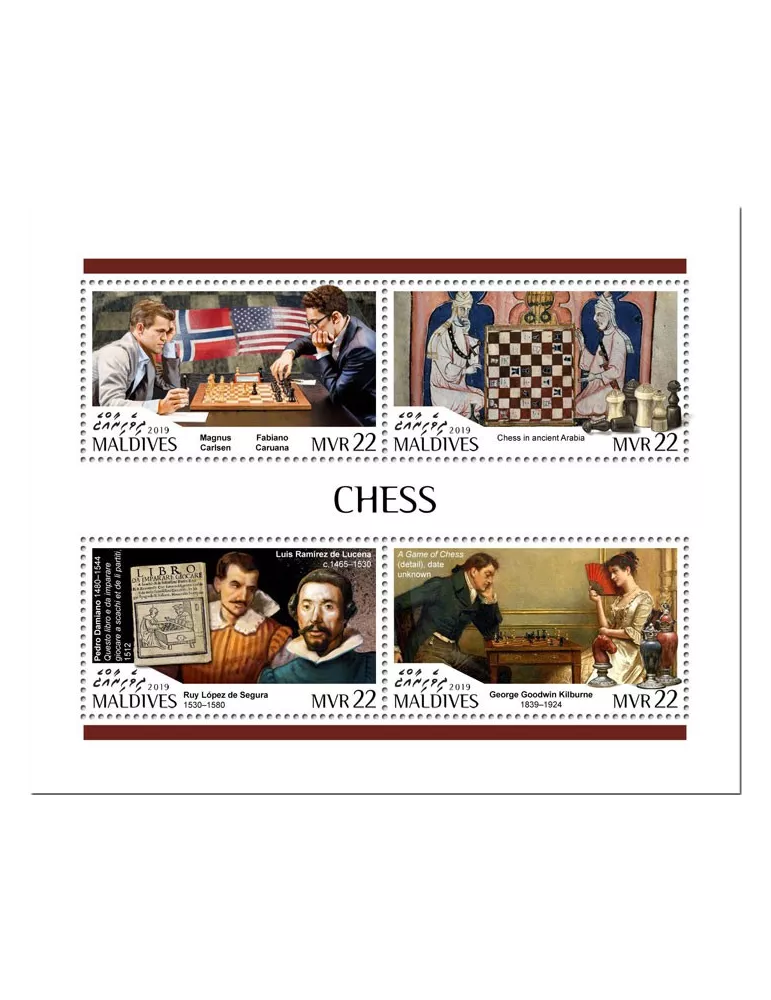 n° 6703/6706 - Timbre MALDIVES Poste