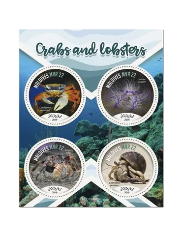 n° 6799/6802 - Timbre MALDIVES Poste