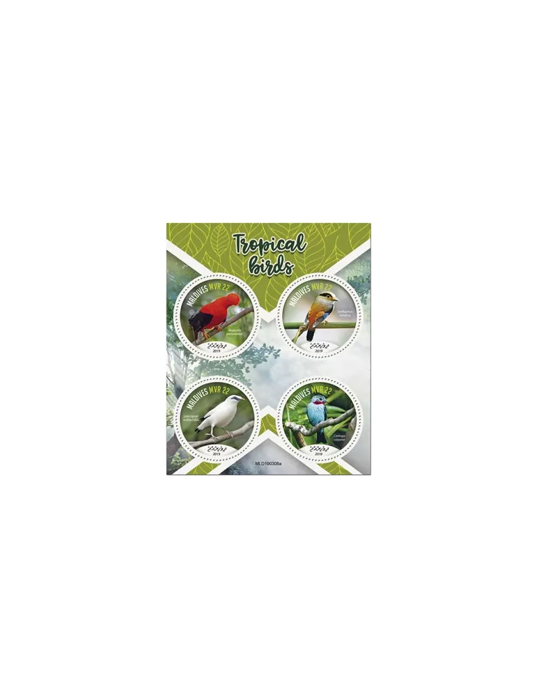 n° 6823/6826 - Timbre MALDIVES Poste