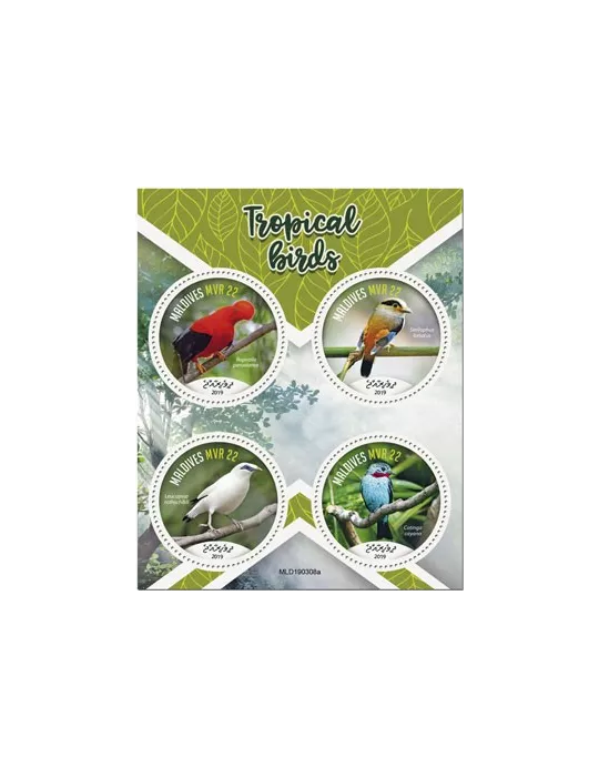 n° 6823/6826 - Timbre MALDIVES Poste