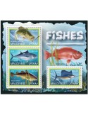 n° 6861/6864 - Timbre MALDIVES Poste