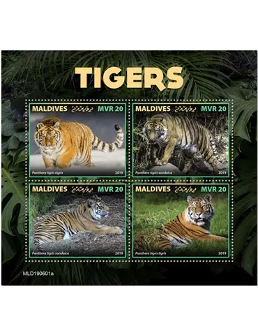 n° 6980/6983 - Timbre MALDIVES Poste