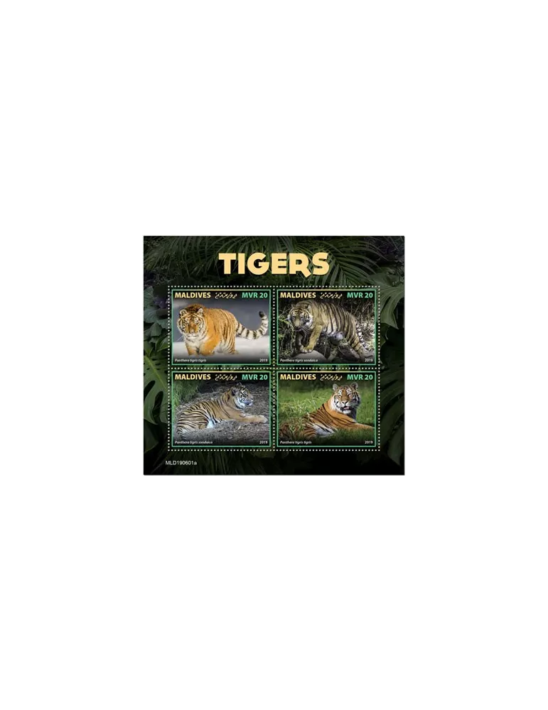 n° 6980/6983 - Timbre MALDIVES Poste