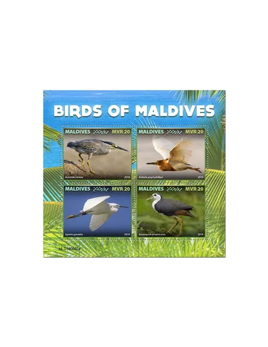 n° 6988/6991 - Timbre MALDIVES Poste