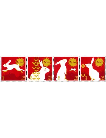 n° 2952/2955 - Timbre ILE DE MAN Poste