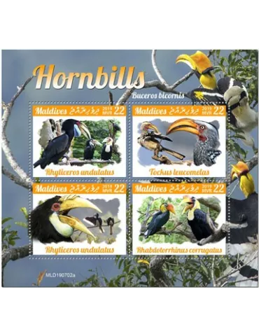 n° 7044/7047 - Timbre MALDIVES Poste