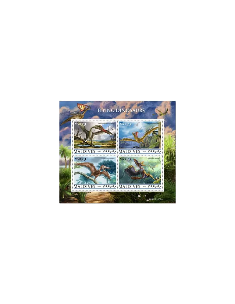 n° 7165/7168 - Timbre MALDIVES Poste