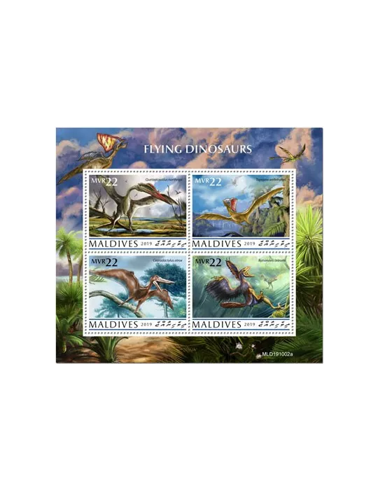 n° 7165/7168 - Timbre MALDIVES Poste