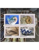 n° 7185/7188 - Timbre MALDIVES Poste
