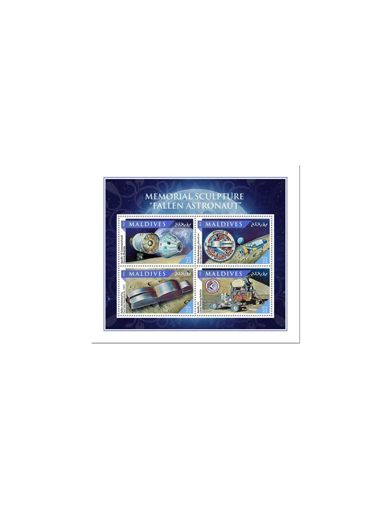 n° 7213/7216 - Timbre MALDIVES Poste