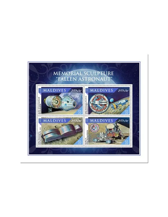 n° 7213/7216 - Timbre MALDIVES Poste