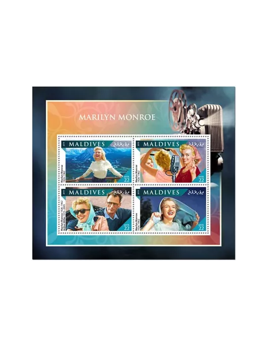 n° 7233/7236 - Timbre MALDIVES Poste