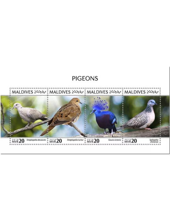 n° 7269/7272 - Timbre MALDIVES Poste