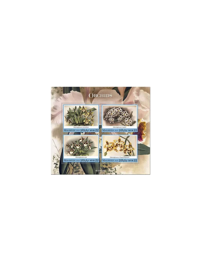 n° 7278/7281 - Timbre MALDIVES Poste