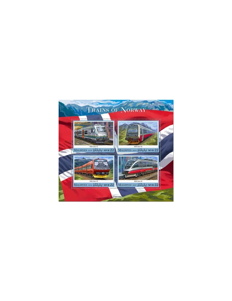 n° 7302/7305 - Timbre MALDIVES Poste