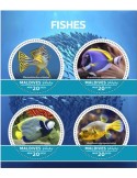 n° 7418/7421 - Timbre MALDIVES Poste